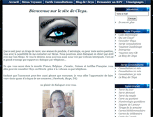 Tablet Screenshot of cleyavoyance.com